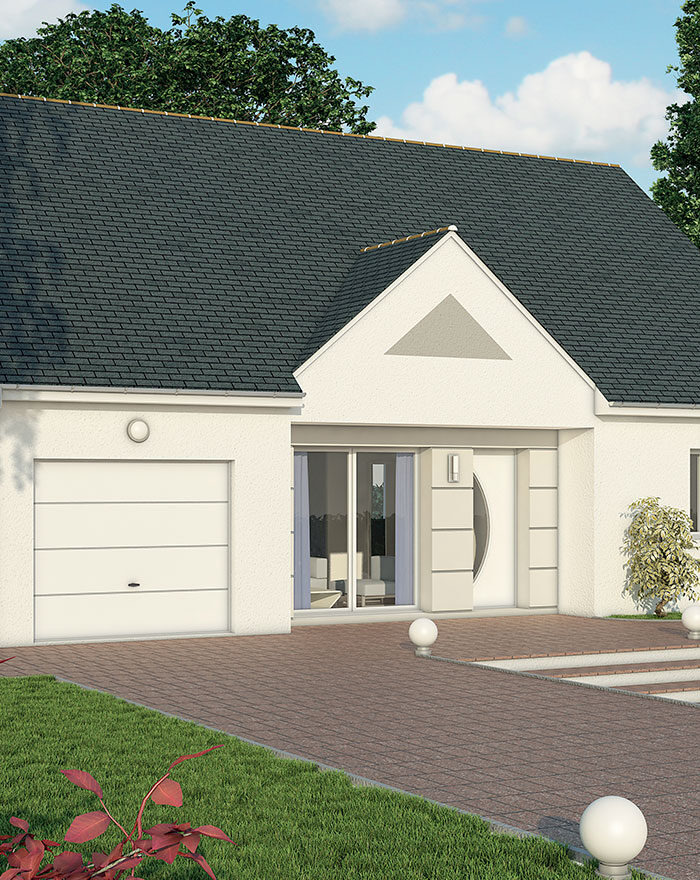 Maison en 3D traditionnelle