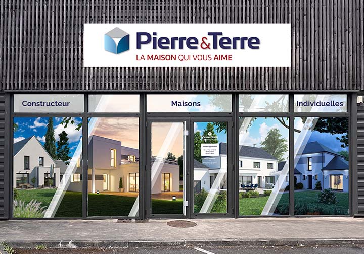 Façade Pierre et Terre Chambray