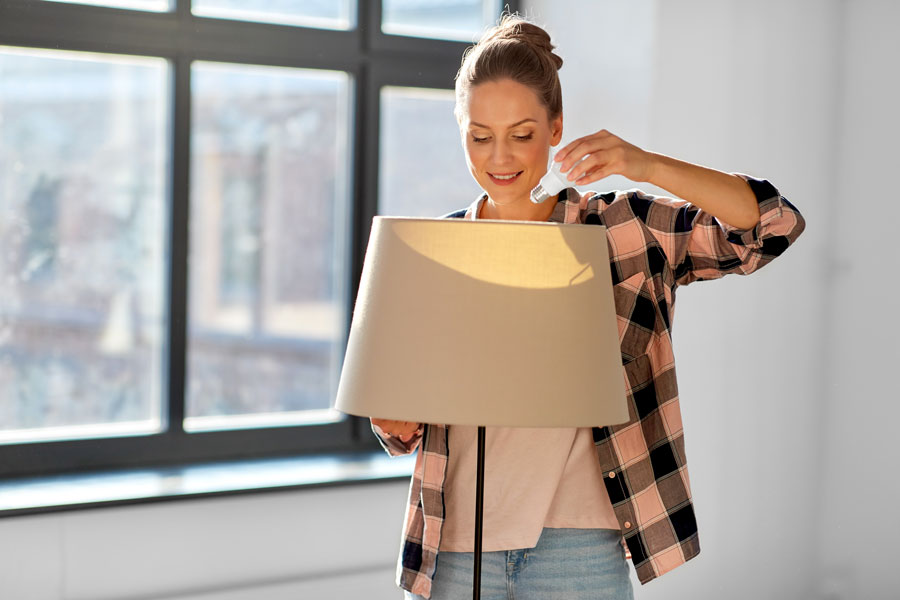 diminuer consommation énergie maison ampoules LED