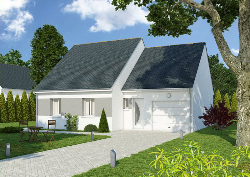 Modèle Maison 75m2 avec garage
