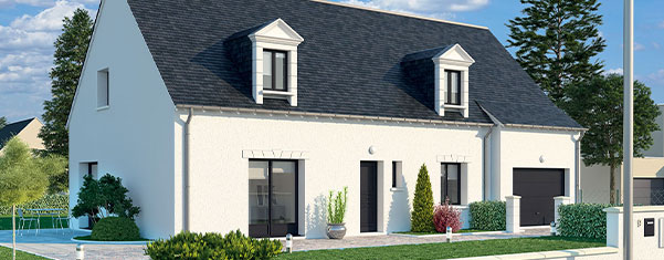 Maison de plain-pied Pierre et Terre