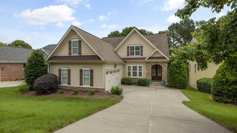 Un exemple de maison en forme de L